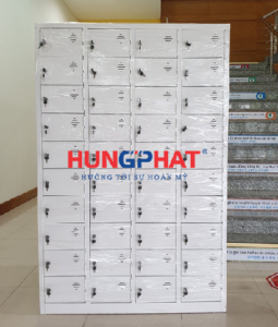 Tủ locker 40 ngăn tại KCN Visip Bắc Ninh