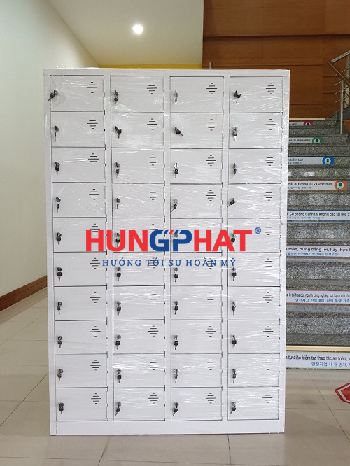 Tủ locker 40 ngăn tại KCN Visip Bắc Ninh 