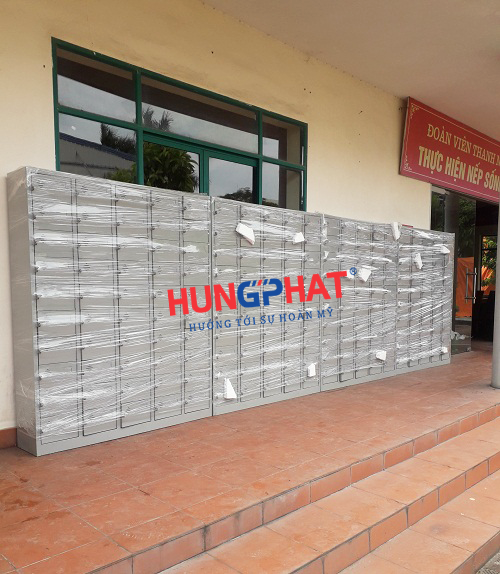 Tủ locker 50 ngăn để điện thoại tại KCN Khắc Niệm, Bắc Ninh 4