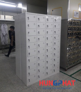 Phân phối 12 tủ sắt locker 40 ngăn tại KCN Visip Bắc Ninh
