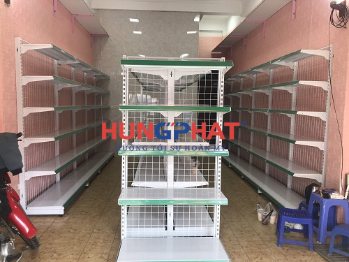 Lắp đặt kệ siêu thị tại 75 Định Công, Hoàng Mai, Hà Nội 1