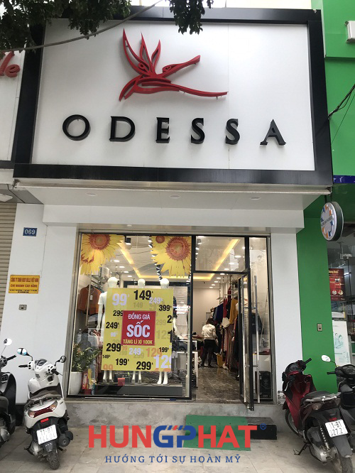 Lắp đặt cổng từ an ninh tại shop thời trang Odessa TP.Cao Bằng 1