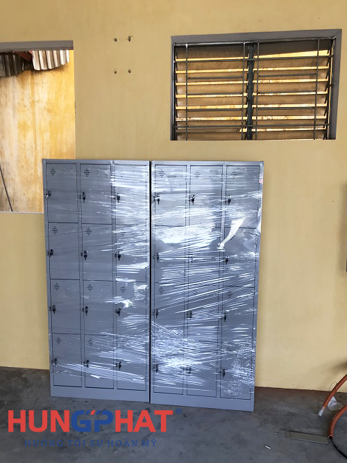Phân phối tủ locker 12 ngăn tại Trường Sĩ quan Lục quân 1- Sơn Tây