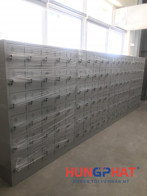 Phân phối 5 tủ locker 30 theo yêu cầu tại công ty May Hồng Thái, Quỳnh Phụ- Thái Bình2