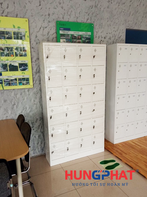 Nhận đơn hàng phân phối tủ locker 24 ngăn tại Minh Khai2