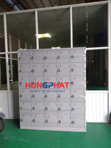 Phân phối tủ sắt 30 ngăn cho khách hàng tại Sóc Sơn