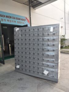 Nội thất Hưng Phát phân phối tủ locker 100 ngăn tại Bắc Giang