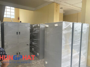 Lô 15 tủ hồ sơ K4 phân phối cho khách hàng tại Hưng Yên