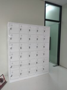 Cung ứng tủ locker 30 ngăn cho khách hàng tại Hai Bà Trưng
