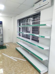 Kệ siêu thị 5 tầng phân phối cho khách hàng tại Hưng Yên