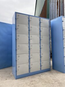Tủ locker 18 ngăn phân phối tại Thành Công có gì đặc biệt? Ưu điểm là gì?