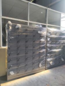 Tủ locker 40 ngăn phân phối cho khách hàng tại Hồ Tùng Mậu