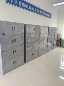Lô tủ hồ sơ 8 ngăn cung ứng tại trường học