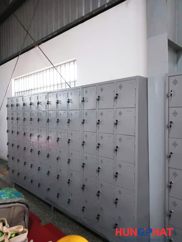 Hoàn thiện dự án 117 tủ locker 18 ngăn tại Tứ Kỳ, Hải Dương