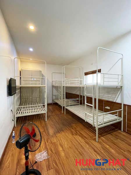 Giường tầng sắt cho ký túc xá