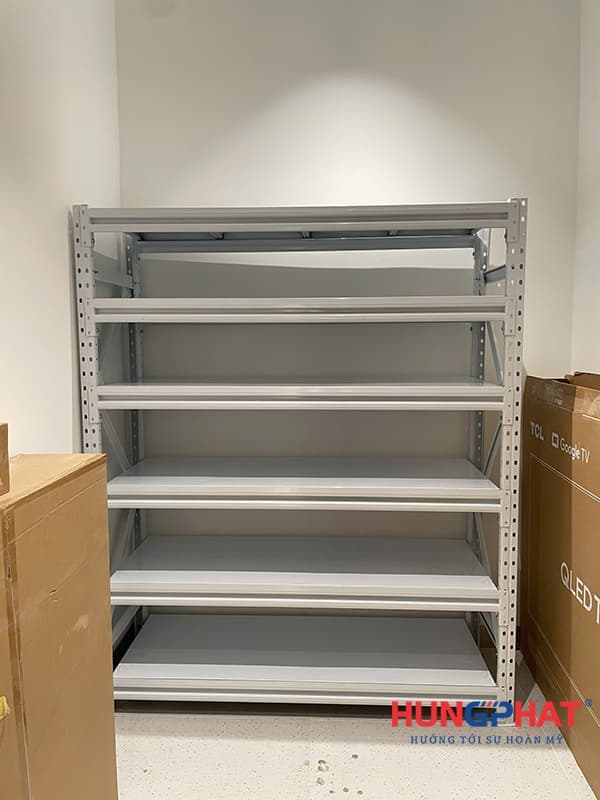 Lắp đặt kệ kho 6 tầng cho văn phòng tại Hà Nội