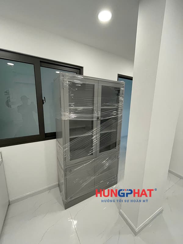 Tủ sắt K3 văn phòng: Hình ảnh bàn giao thực tế tại Hà Nội